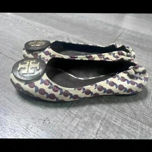 Tory Burch Moon Star Reva Ballet Flats RARE